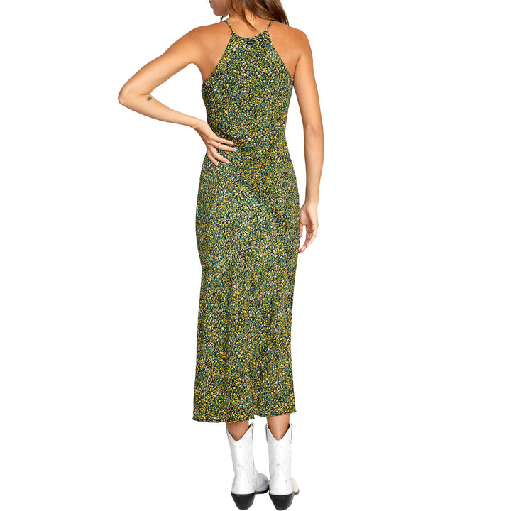 RVCA Exile Dress - Women's Dusky Green
