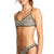 RVCA Blocked Bralette Bikini Top - Women's Micro Cat Olive