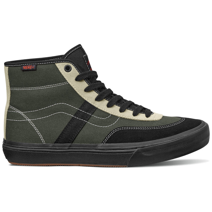 Vans Crockett High Shoes - Men's Forest/Black