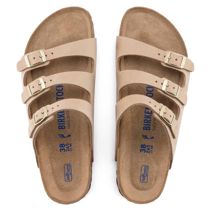 Birkenstock Florida Soft Footbed Sandals - Women's Sandcastle