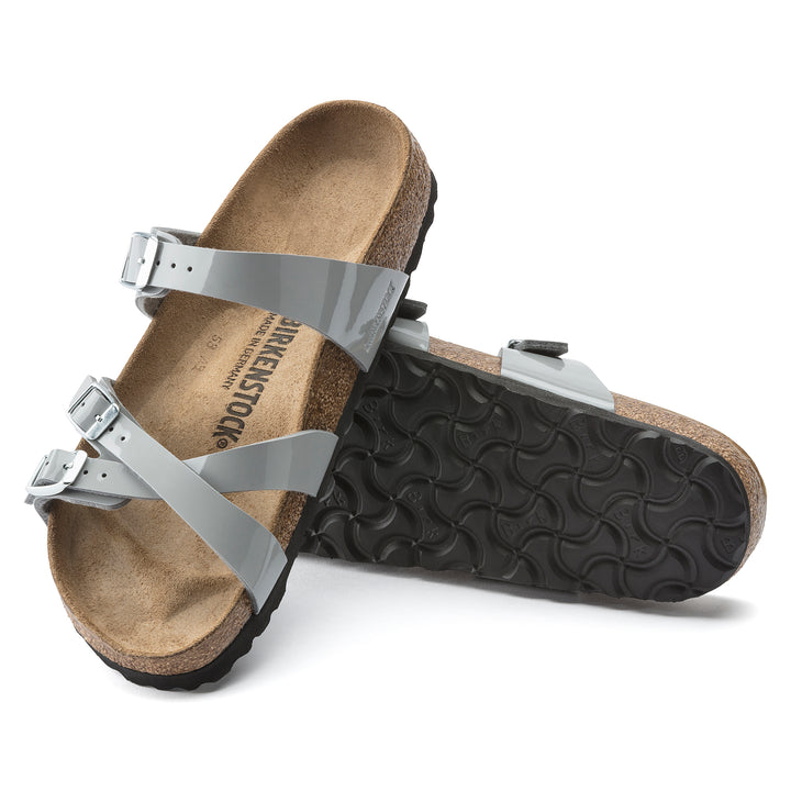 Birkenstock Franca Birko-Flor Sandals - Women's Patent Alloy