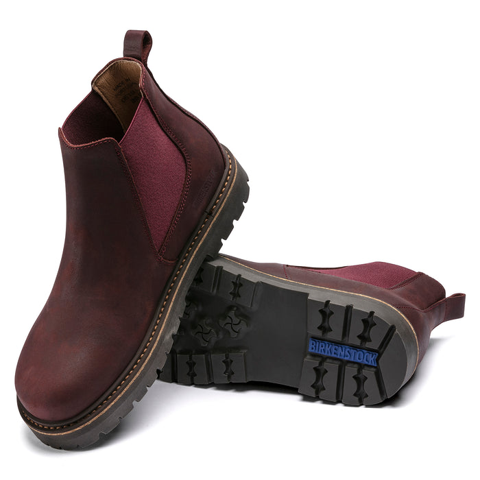 Birkenstock Stalon Nubuck Boots - Women's Burgandy