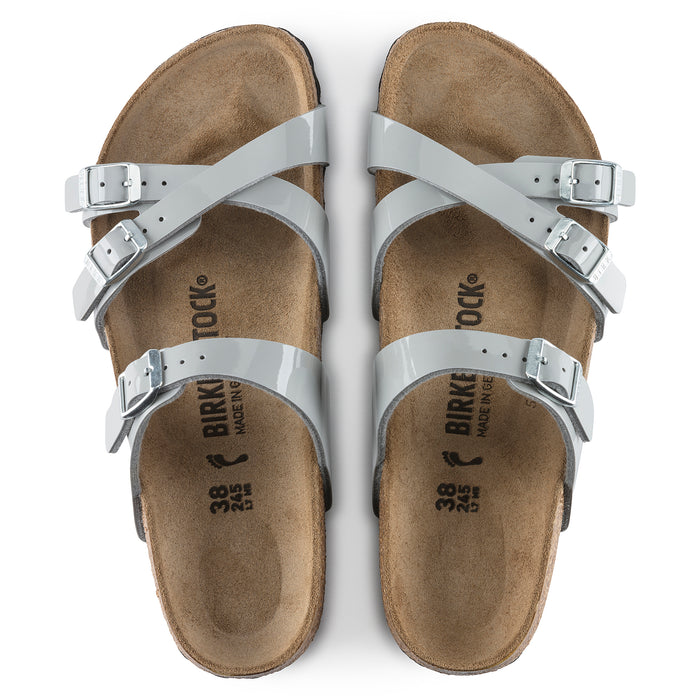 Birkenstock Franca Birko-Flor Sandals - Women's Patent Alloy