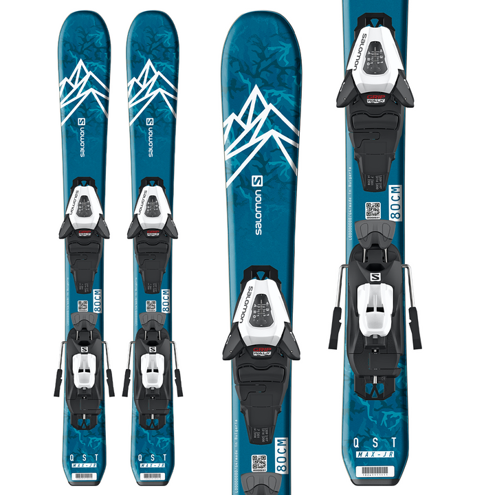 Salomon QST Jr XS Skis + C5 GW Bindings - Kids' 2024