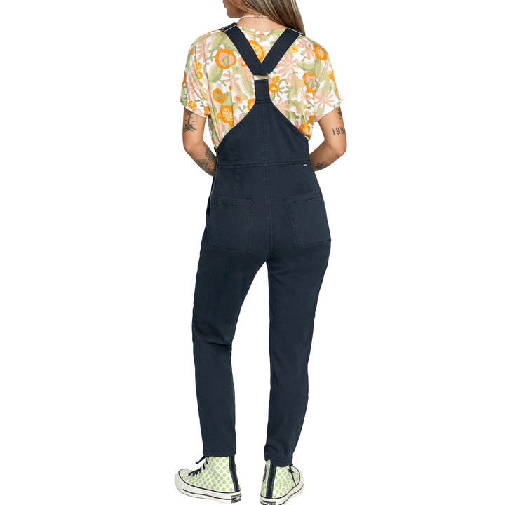 RVCA Peace Mission 2 Overalls - Women's Black