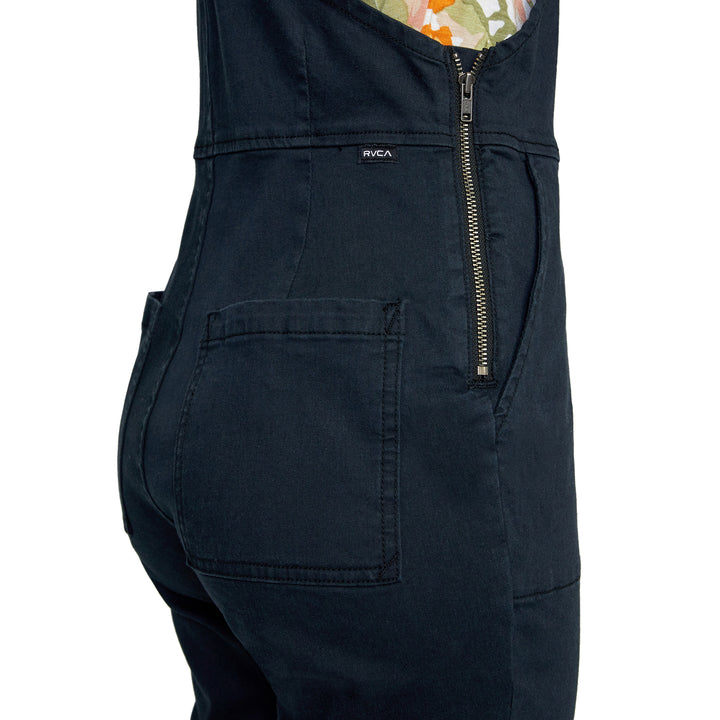 RVCA Peace Mission 2 Overalls - Women's Black