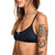 RVCA Solid V-Wire Bralette Bikini Top - Women's Black
