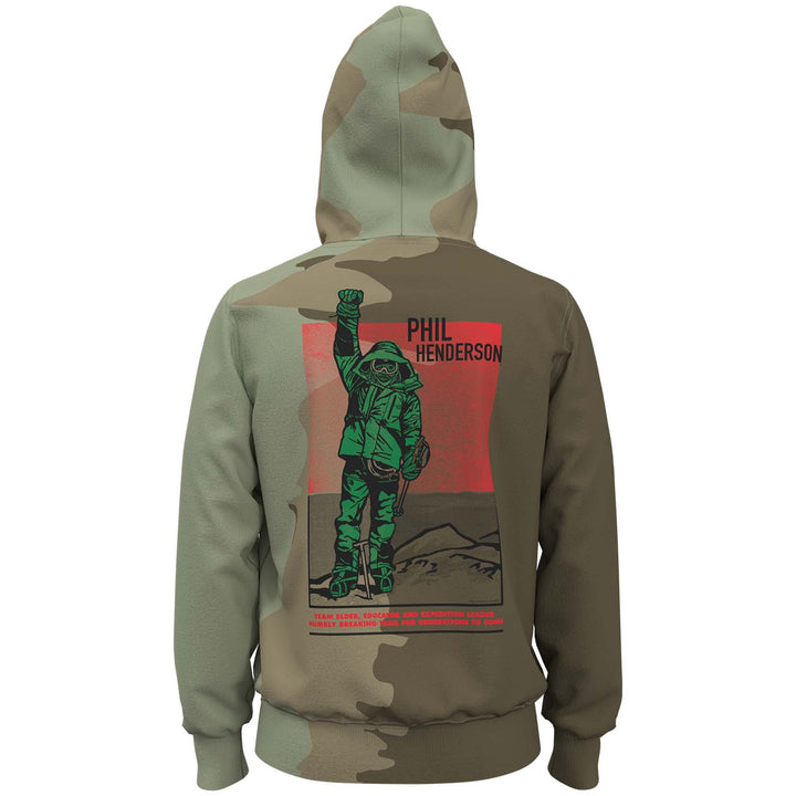 The North Face BHM Pullover Hoodie - Men's Tea Green/Military Olive