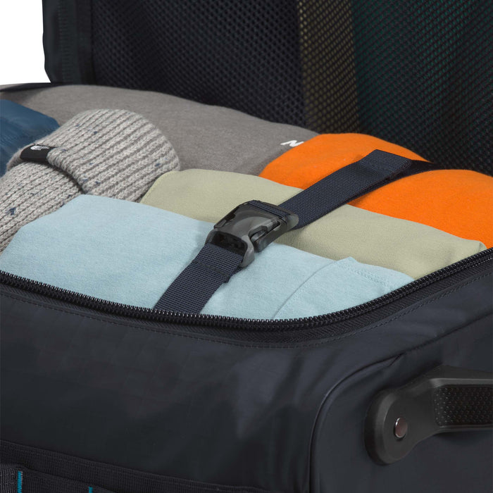 The North Face Base Camp Voyager 21in Roller Bag Aviator Navy/Meridian Blue
