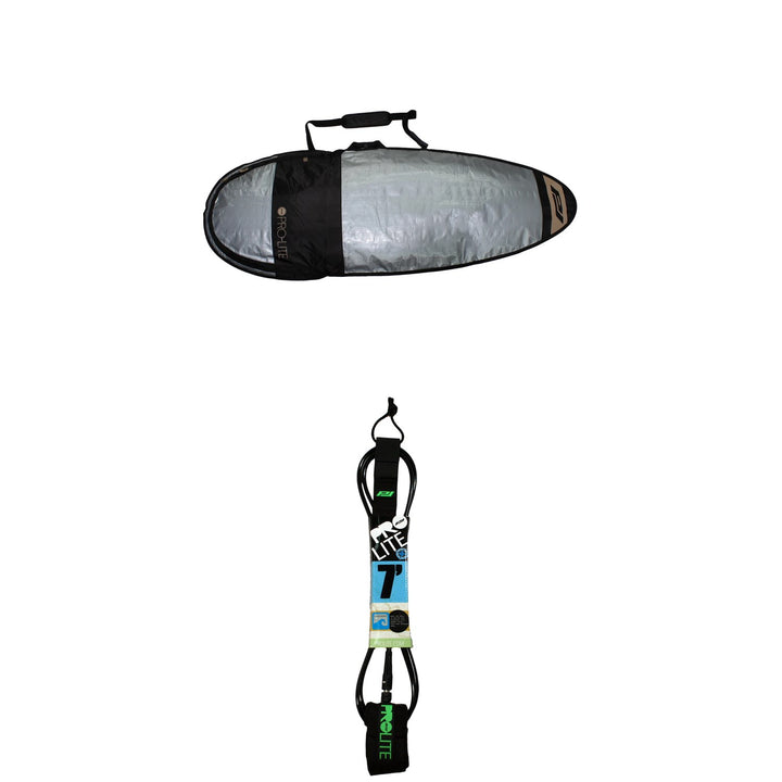 Pro-Lite Resession Fish/Hybrid 6'6" Day Bag + 7' Freesurf Surfboard Leash