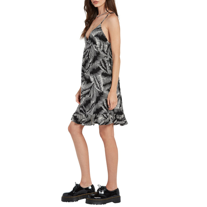 Volcom Stay Palm Dress - Women's Black White