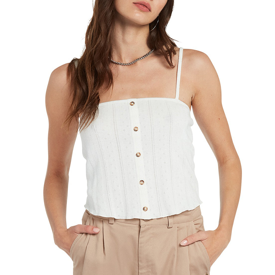 Volcom Lil Tank - Women's Star White