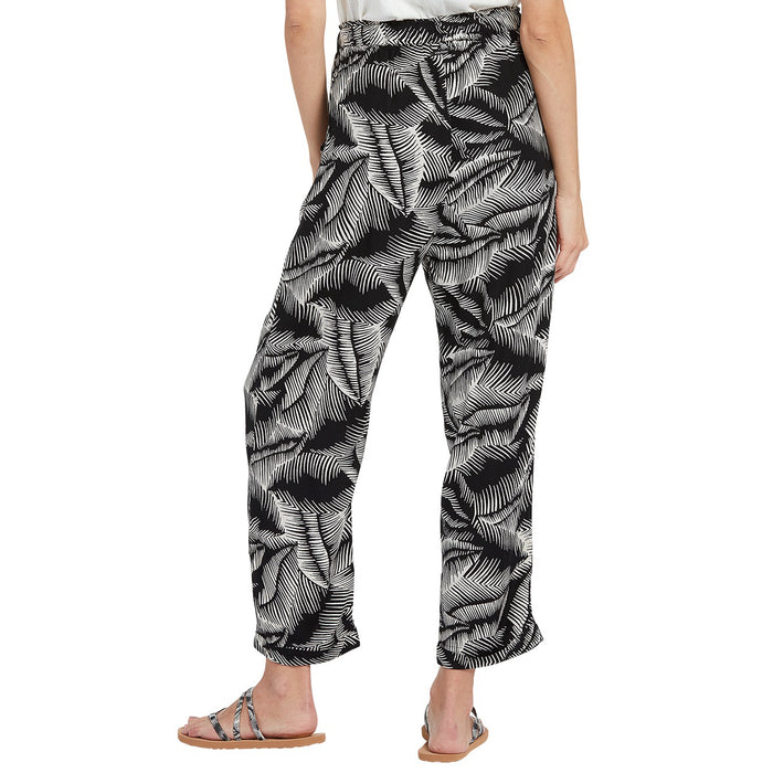 Volcom Stay Palm Pants - Women's Black White