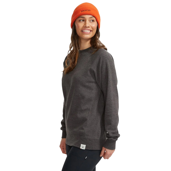 Season Lolo Raglan Crew Sweatshirt - Unisex Fossil