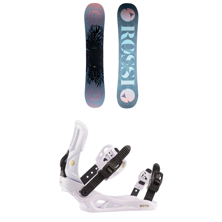 Rossignol Meraki Snowboard + Myth Snowboard Bindings - Women's 2022