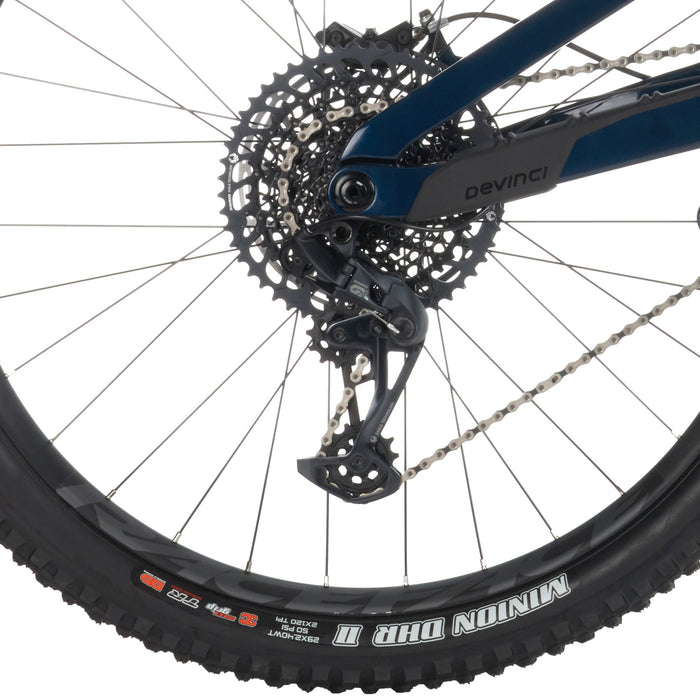 Devinci Spartan Carbon 29 GX 12s Complete Mountain Bike 2022 Blue Secret