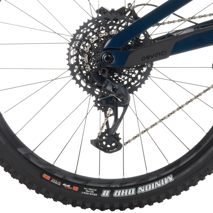 Devinci Spartan Carbon 29 GX 12s Complete Mountain Bike 2022 Blue Secret