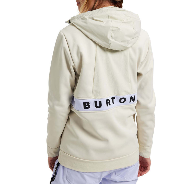 Burton Crown Weatherproof Performance Pullover Hoodie - Women's Silver Green/Opal