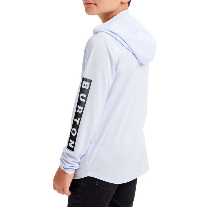 Burton Spurway Tech Hooded Long Sleeve T-Shirt - Kids' Opal