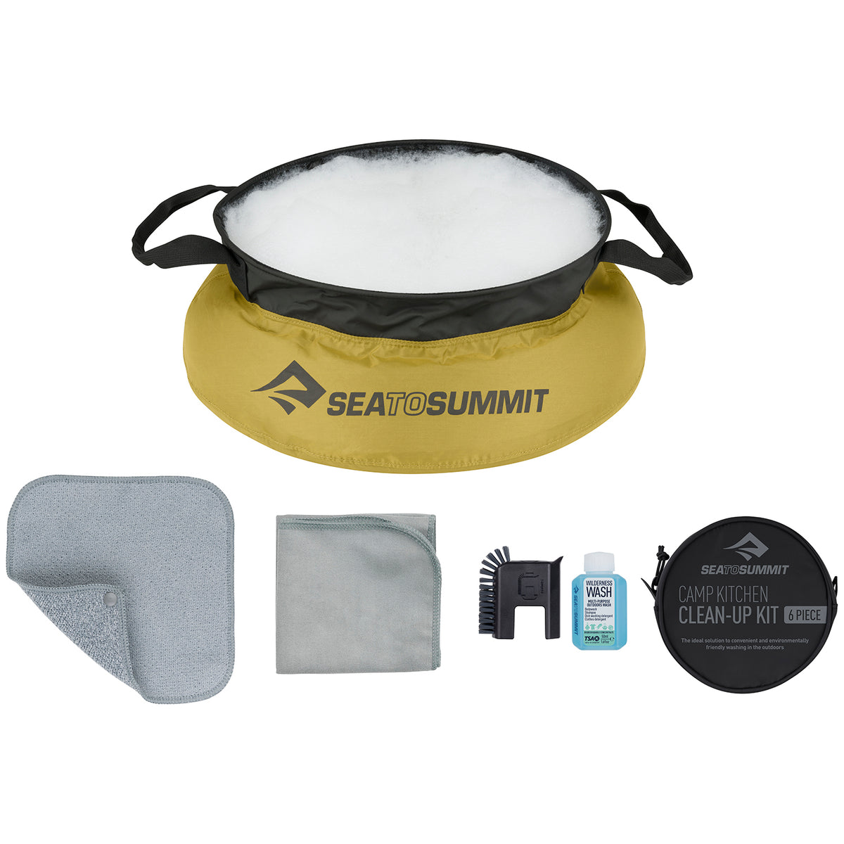Sea to Summit Camp Kitchen Clean-Up Kit One Color