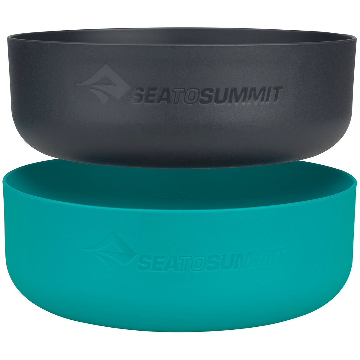 Sea to Summit Delta Light Bowl Set - Small Charcoal/Pacific Multi