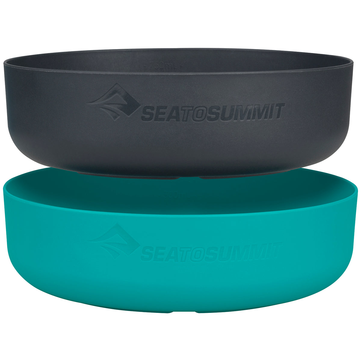Sea to Summit Delta Light Bowl Set - Large Charcoal/Pacific Multi