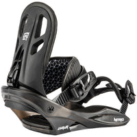 Nitro Charger Snowboard Bindings - Boys' 2023 Black::Black