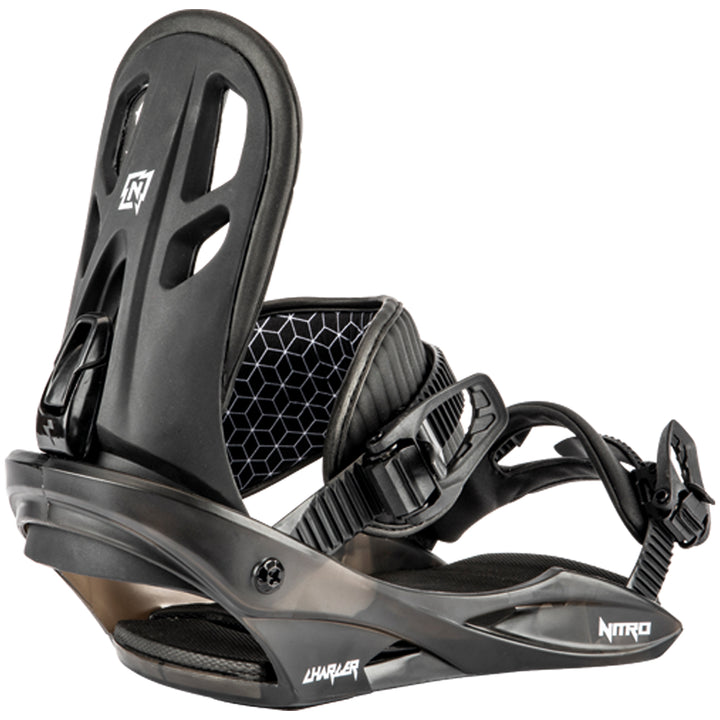 Nitro Charger Snowboard Bindings - Boys' 2023 Black