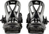 Nitro Mini Charger Snowboard Bindings - Kids 2025 Black