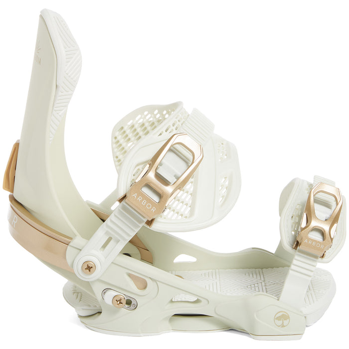 Arbor Sequoia LTD Snowboard Bindings - Women's 2022 Creme