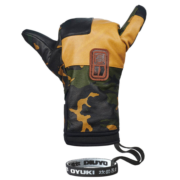 Oyuki x Armada Shaka Mitts Woodland