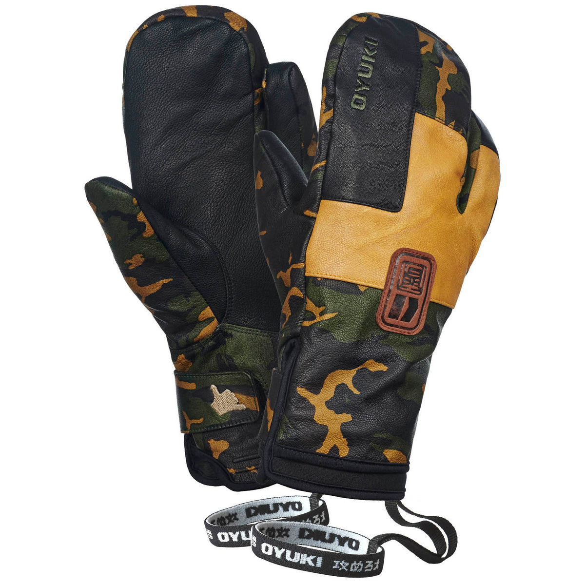 Oyuki x Armada Shaka Mitts Woodland