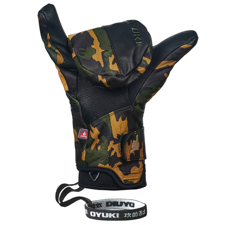 Oyuki x Armada Shaka Mitts Woodland