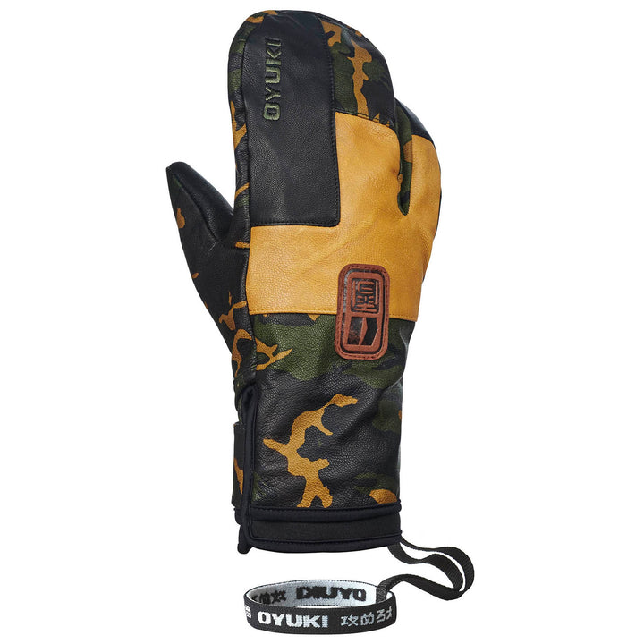 Oyuki x Armada Shaka Mitts Woodland