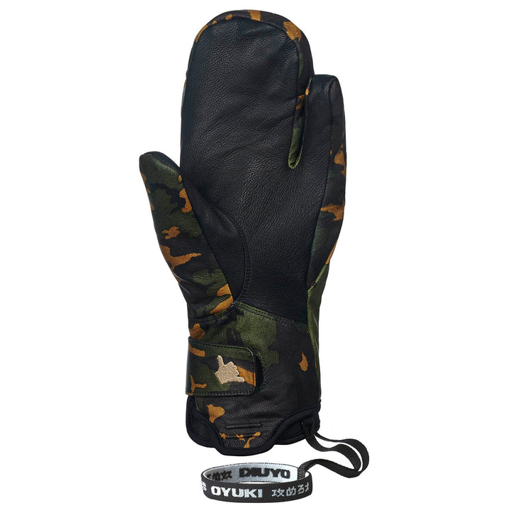 Oyuki x Armada Shaka Mitts Woodland