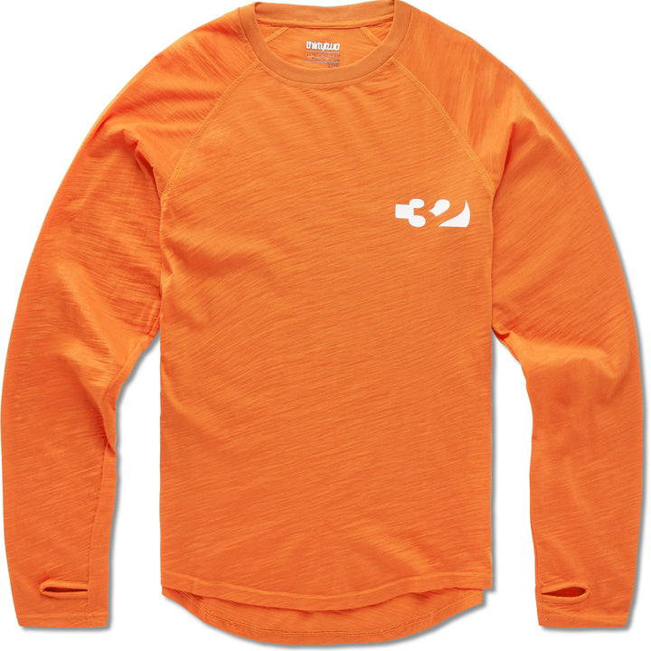 thirtytwo Ridelite Merino Long Sleeve Top - Men's Orange