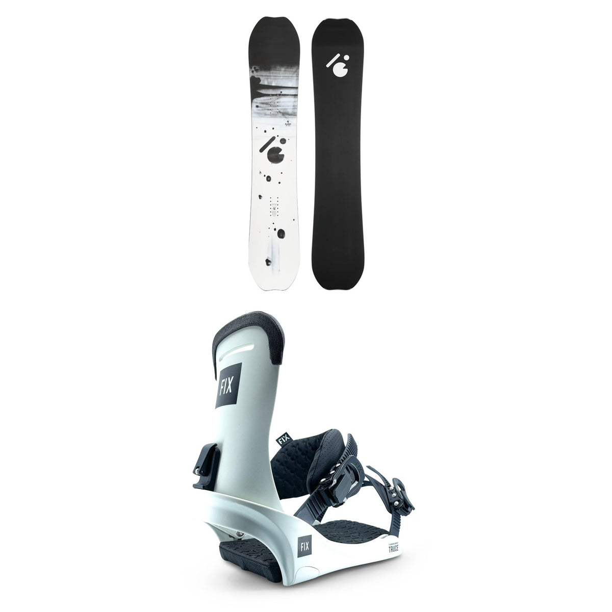 Slash ATV Snowboard + Fix Truce Snowboard Bindings 2022