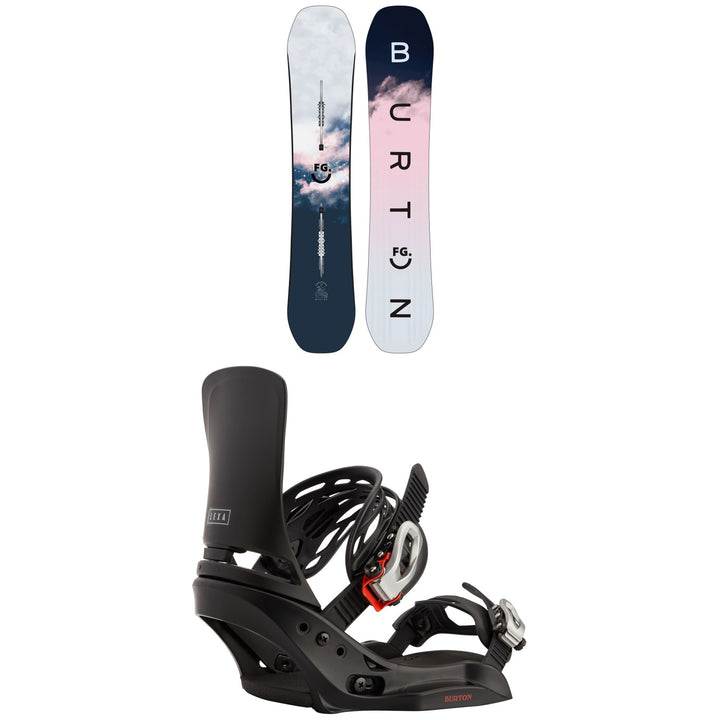 Burton Feelgood Snowboard + Lexa EST Snowboard Bindings - Women's 2022