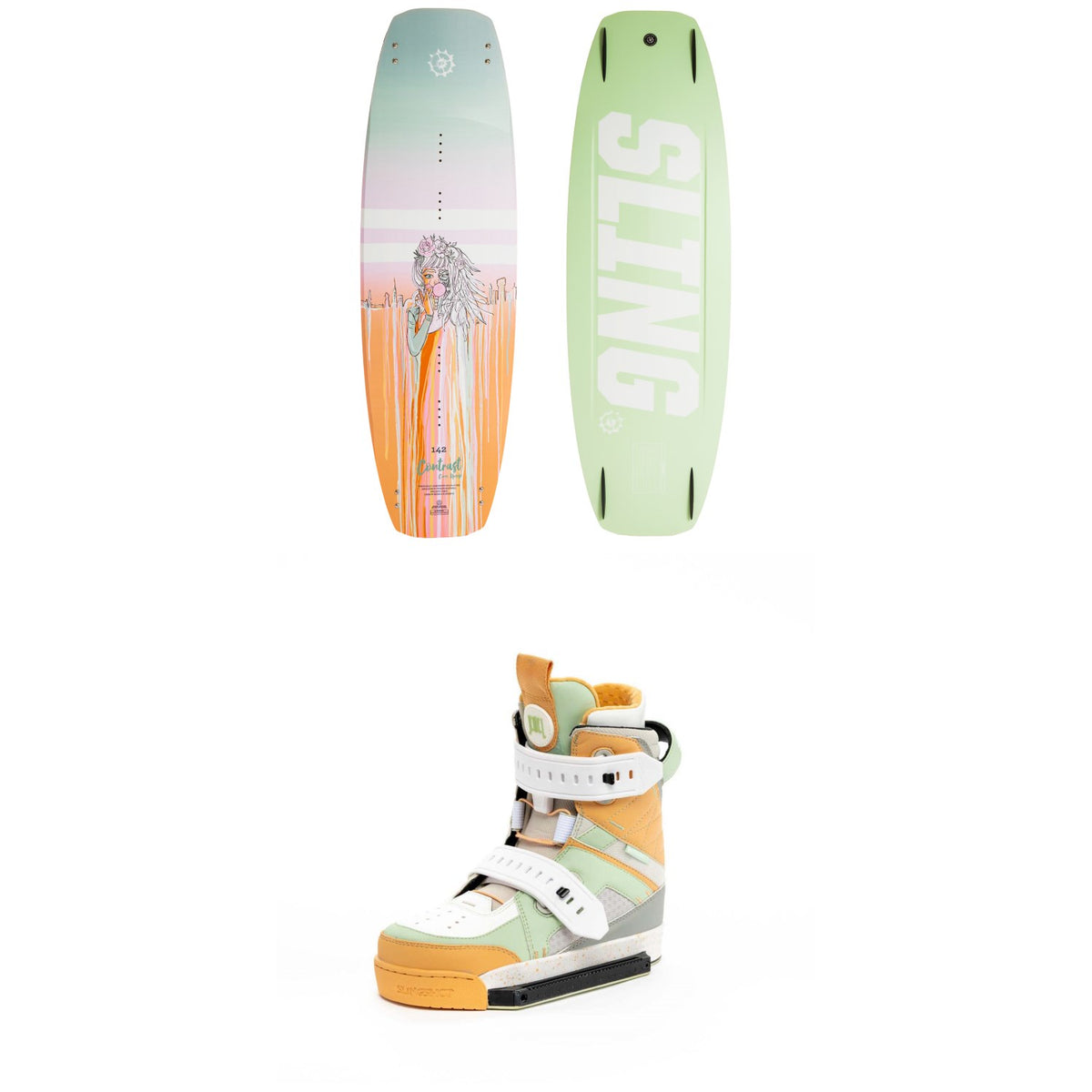 Slingshot Contrast + Jewel Wakeboard Package - Women's 2022