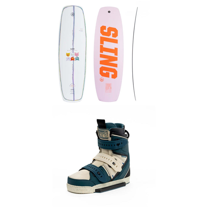 Slingshot Copy Cat Pro + KTV Wakeboard Package - Women's 2022