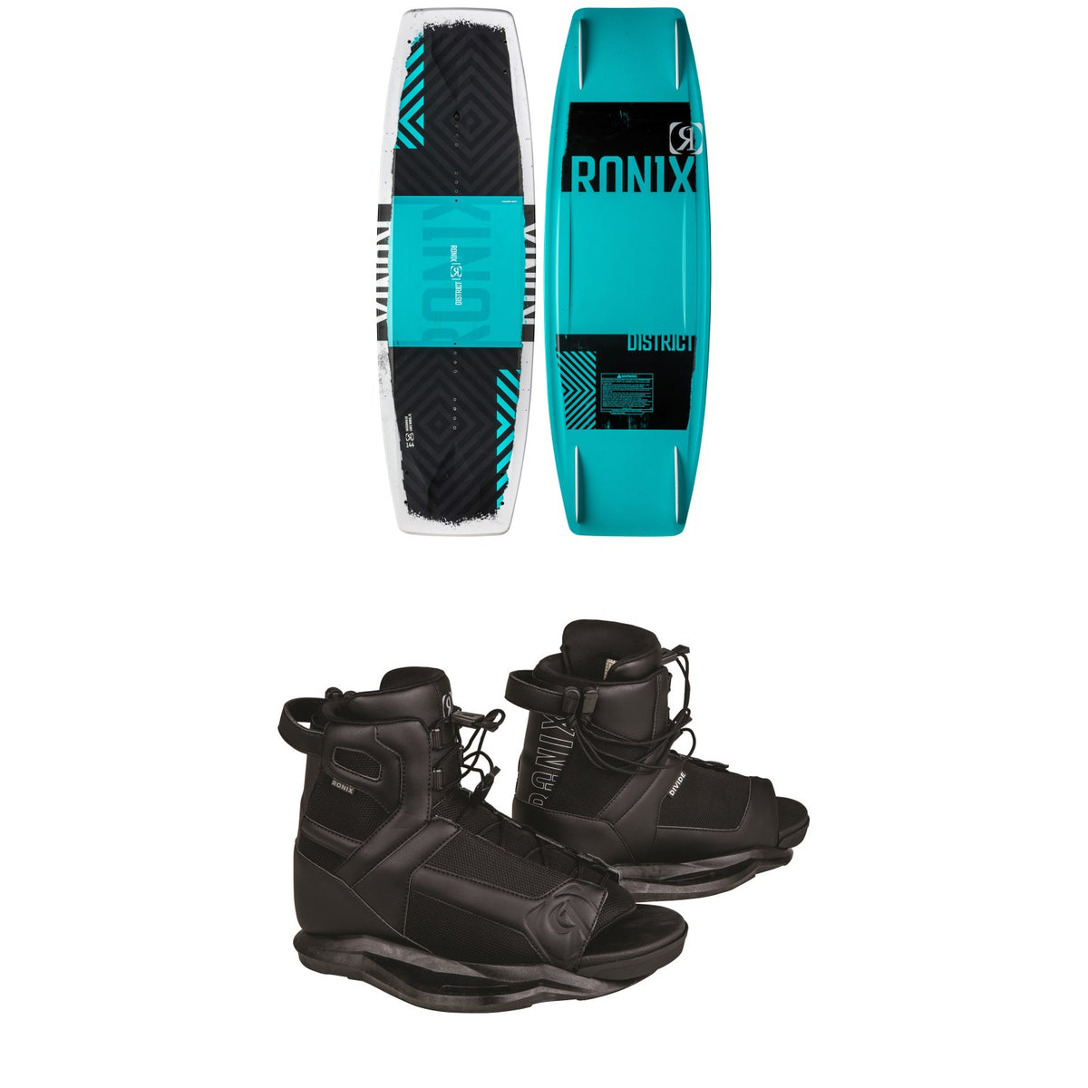 Ronix District + Divide Wakeboard Package 2025