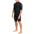Quiksilver 2/2 Everyday Sessions Short Sleeve Back Zip Springsuit Black
