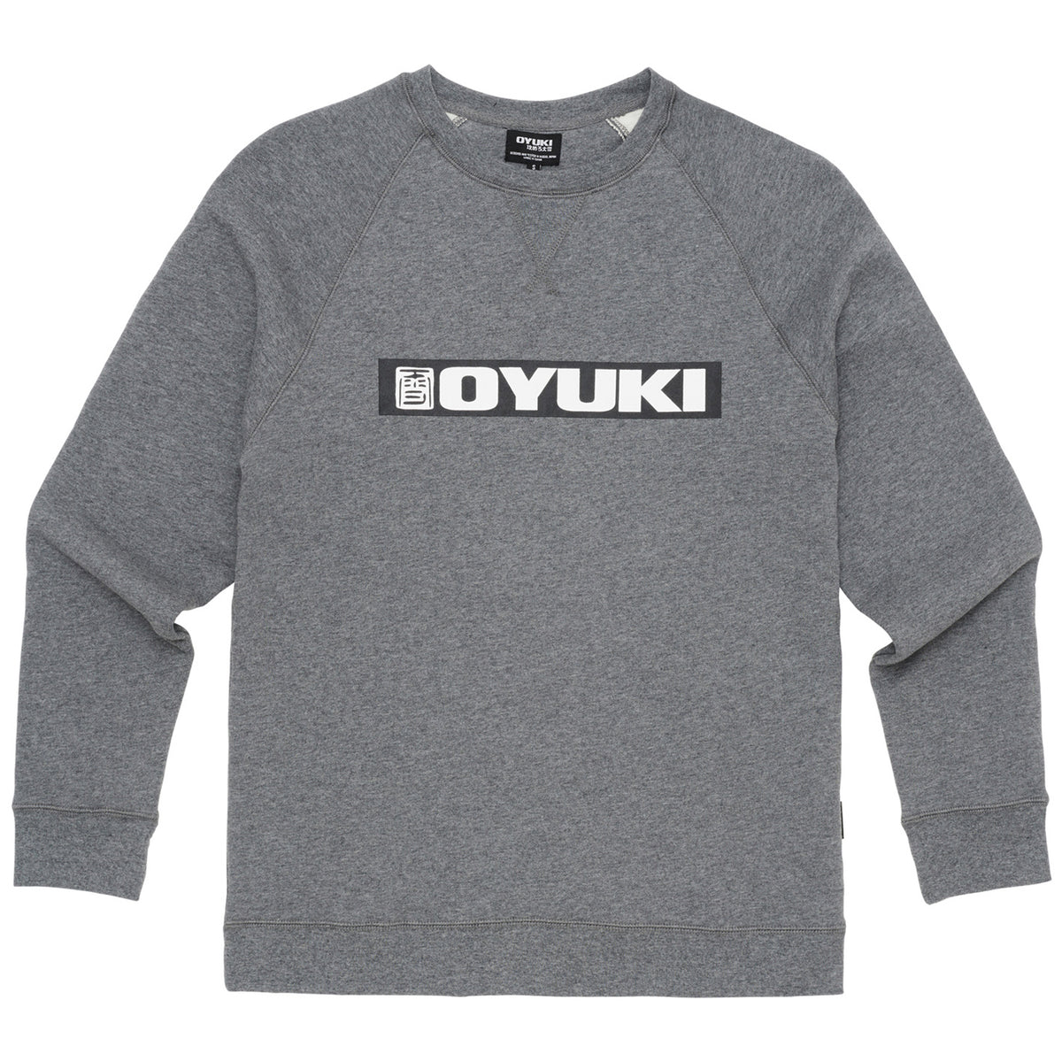 Oyuki Block Crew - Unisex Anthracite