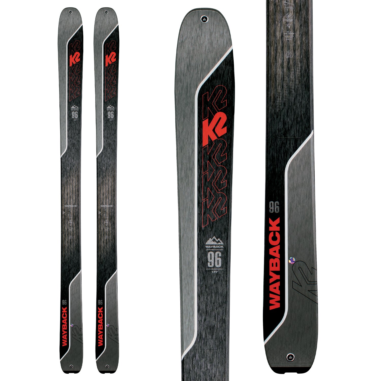 K2 Wayback 96 Skis 2022 – evo