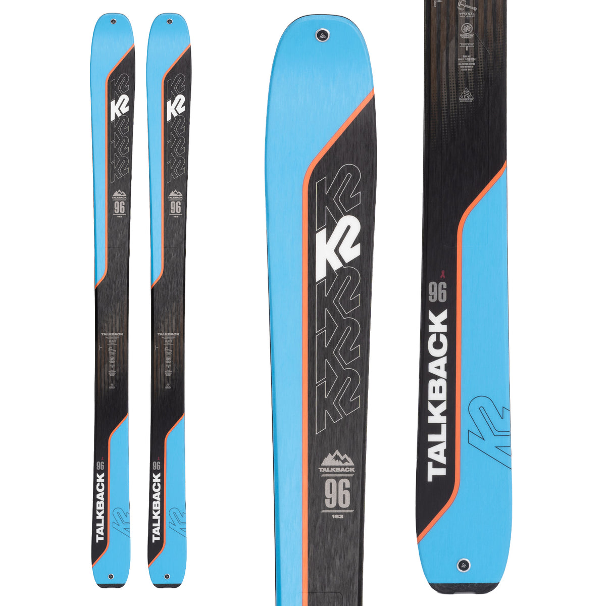 K2 Talkback 96 Skis - Women's 2022