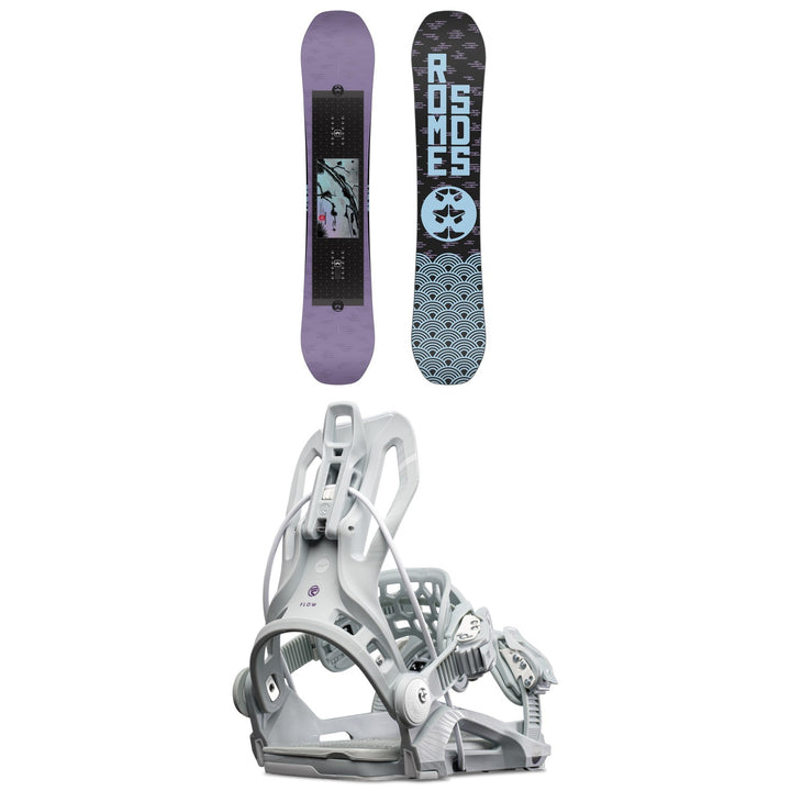 Rome Royal Snowboard + Flow Mayon Snowboard Bindings - Women's 2022