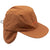 Autumn Flap Cap Work Brown