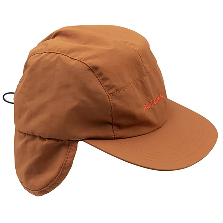 Autumn Flap Cap Work Brown
