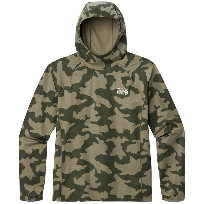 Mountain Hardwear Mountain Stretch Hoodie - Men's Stone Green Lands Camo