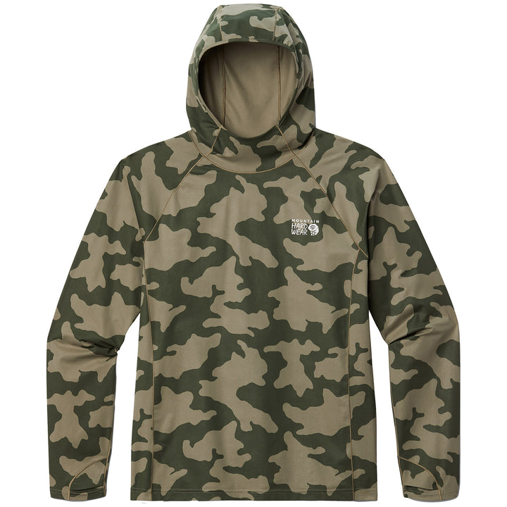 Mountain Hardwear Mountain Stretch Hoodie - Men's Stone Green Lands Camo